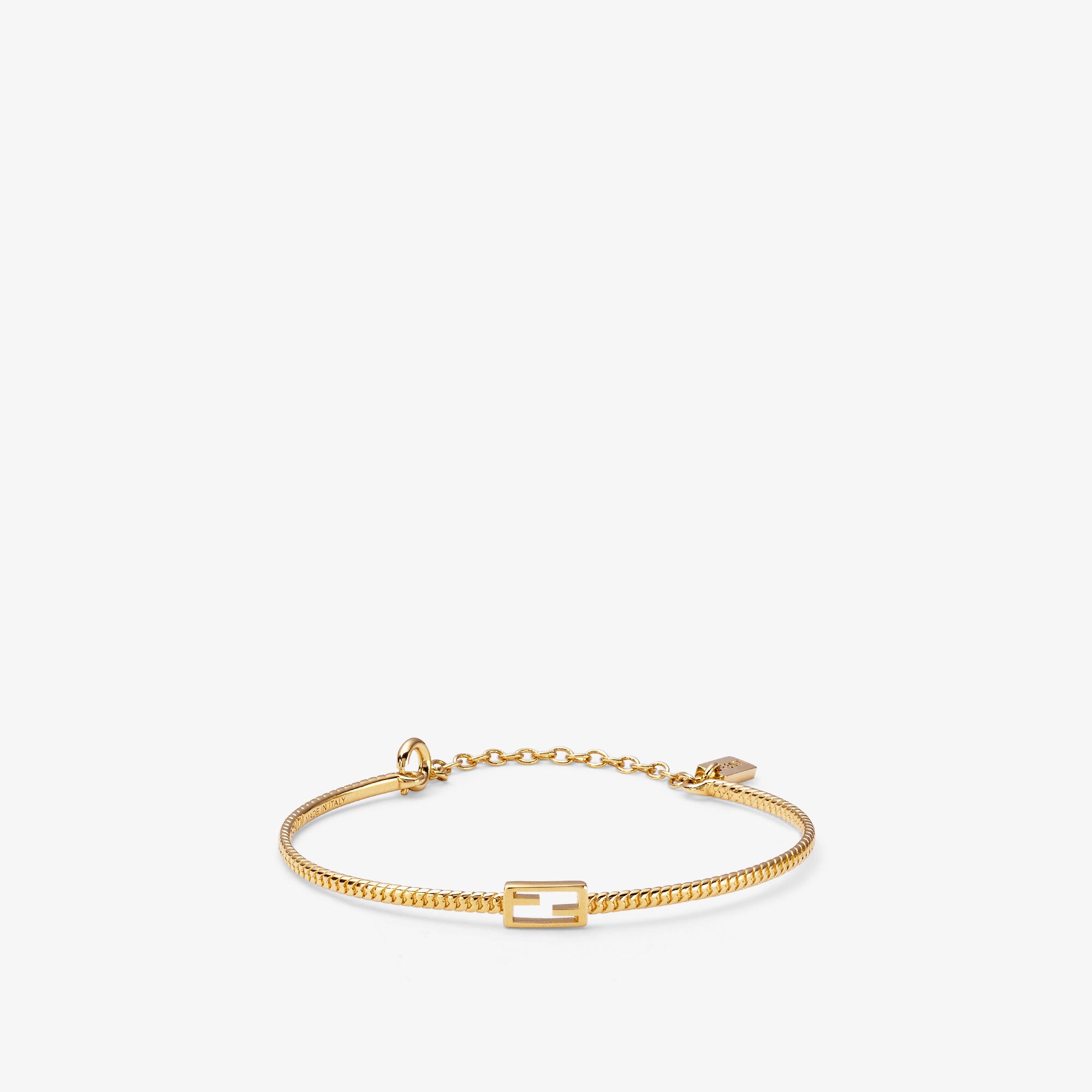 バゲット ブレスレット ゴールド仕上げ ゴールド | Fendi