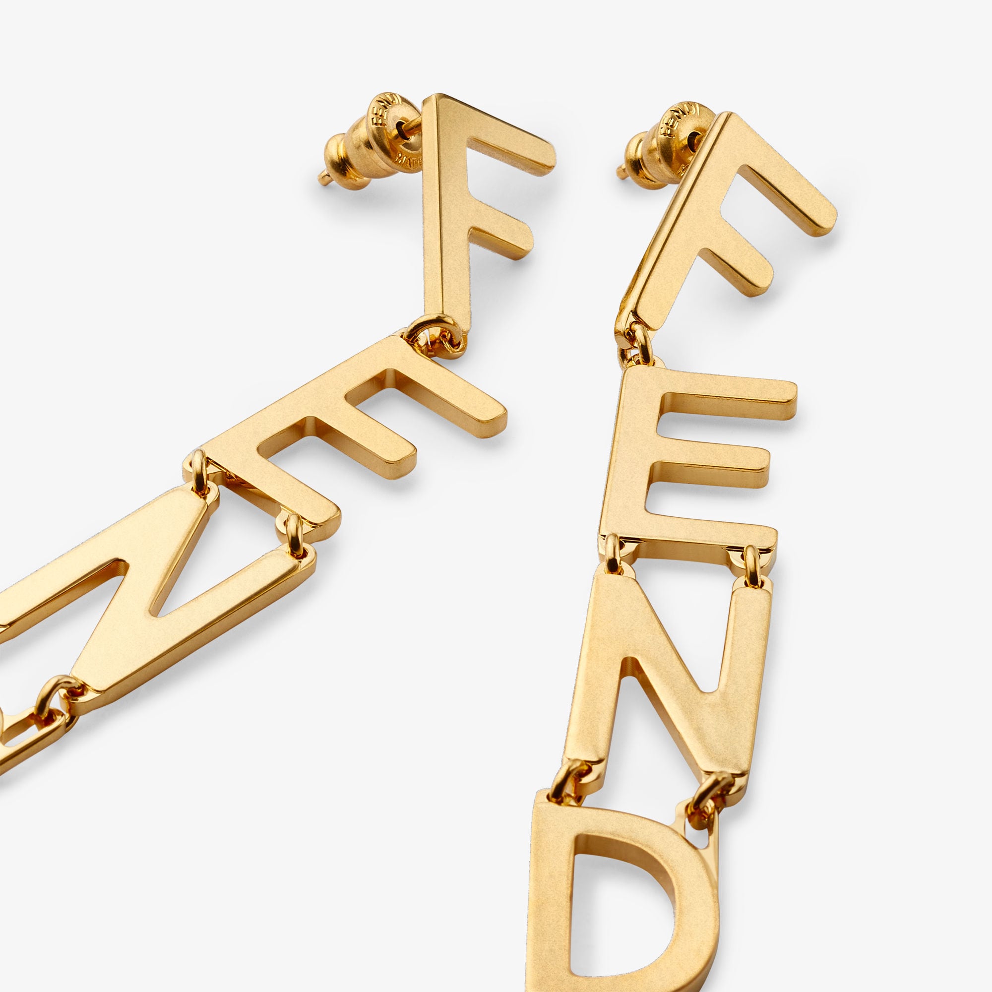 フェンディグラフィ ピアス ゴールド仕上げ ゴールド | Fendi フェンディグラフィ ピアス ゴールド仕上げ ゴールド | Fendi