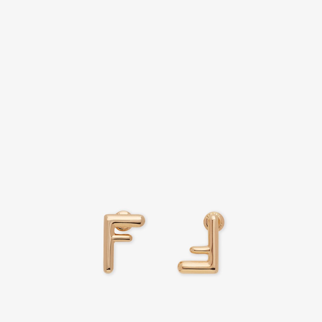 FF Earrings - Gold-coloured earrings