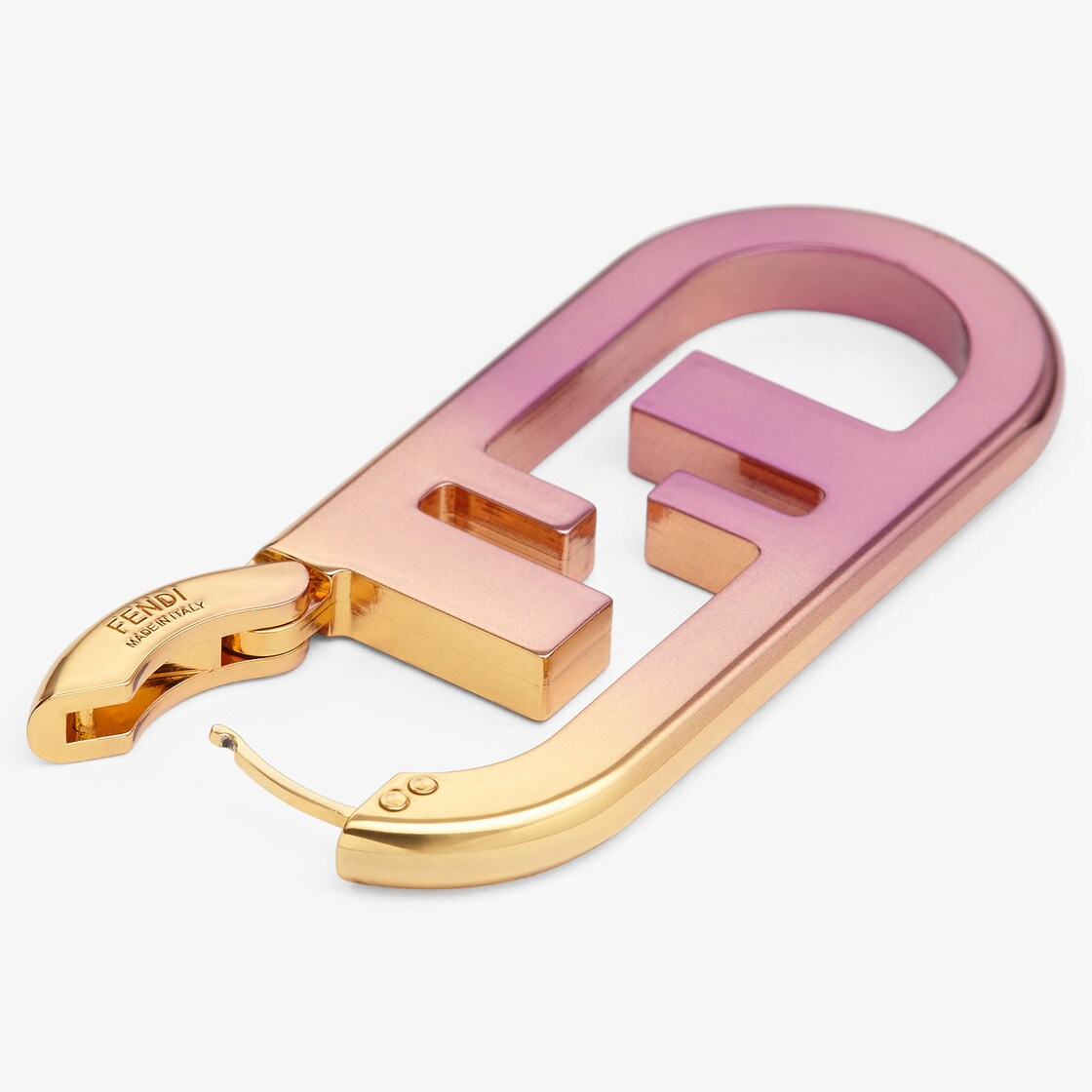 O'Lock Single Earring Gold finish Pink - Image 3/4