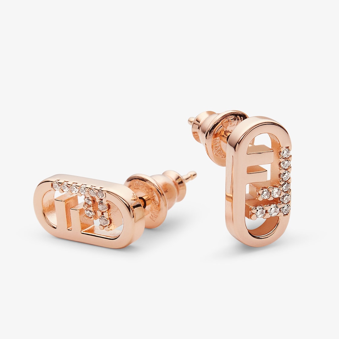 O'Lock Earrings Rose-gold finish Pink - Image 2/3