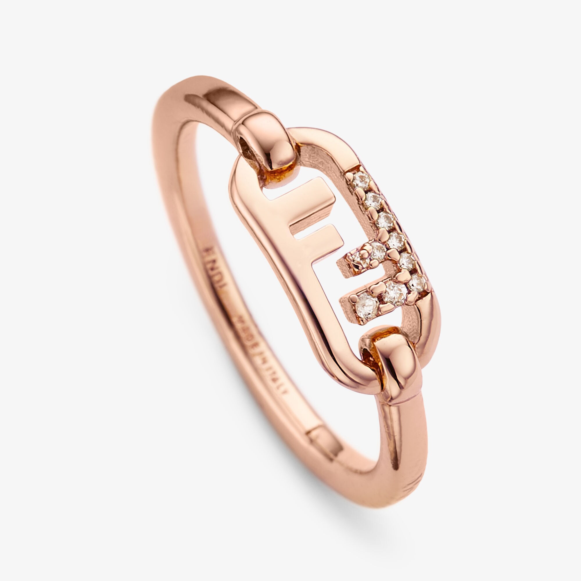 未使用級✨FENDI オーロック リング　シルバーリング　Sサイズ　11号 未使用級✨FENDI オーロック リング シルバーリング Sサイズ 11号 未