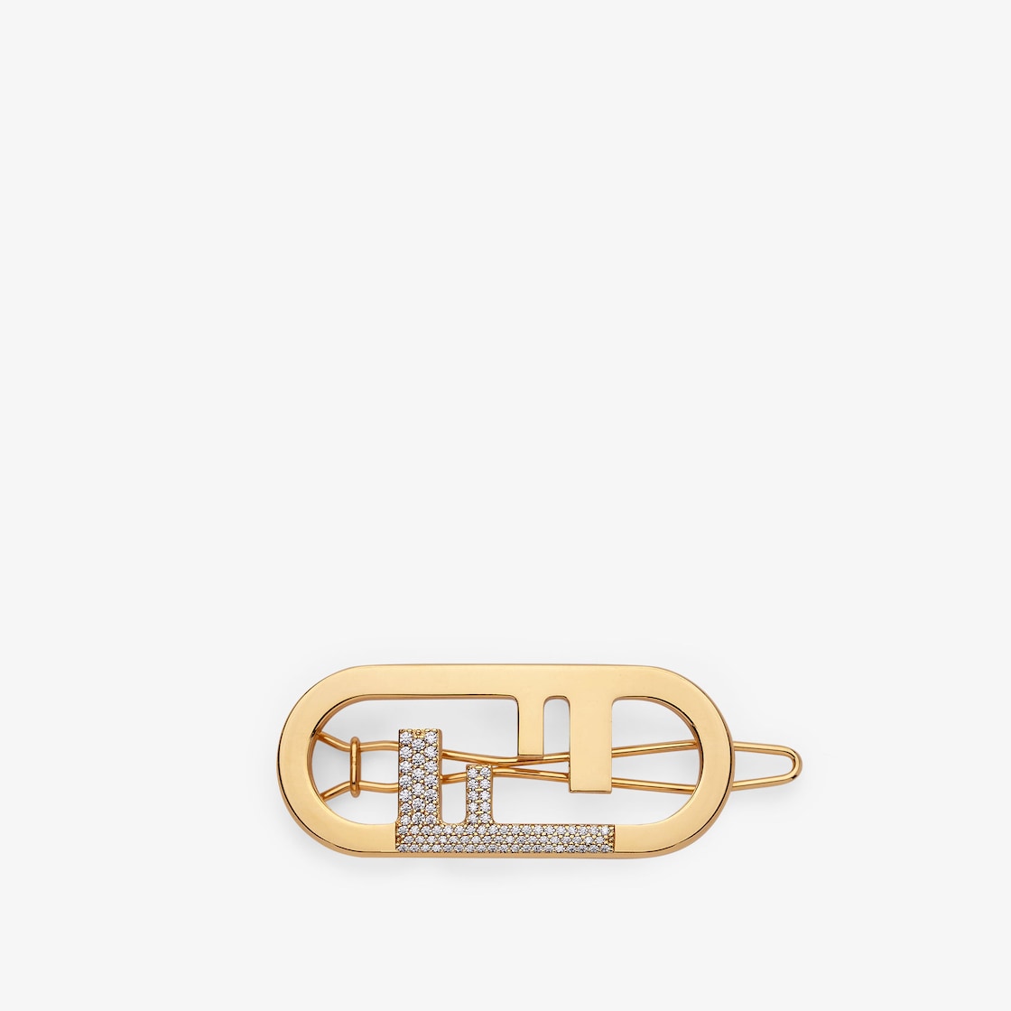 オーロック ヘアクリップ クリスタル ゴールド | Fendi オーロック ヘアクリップ クリスタル ゴールド | Fendi