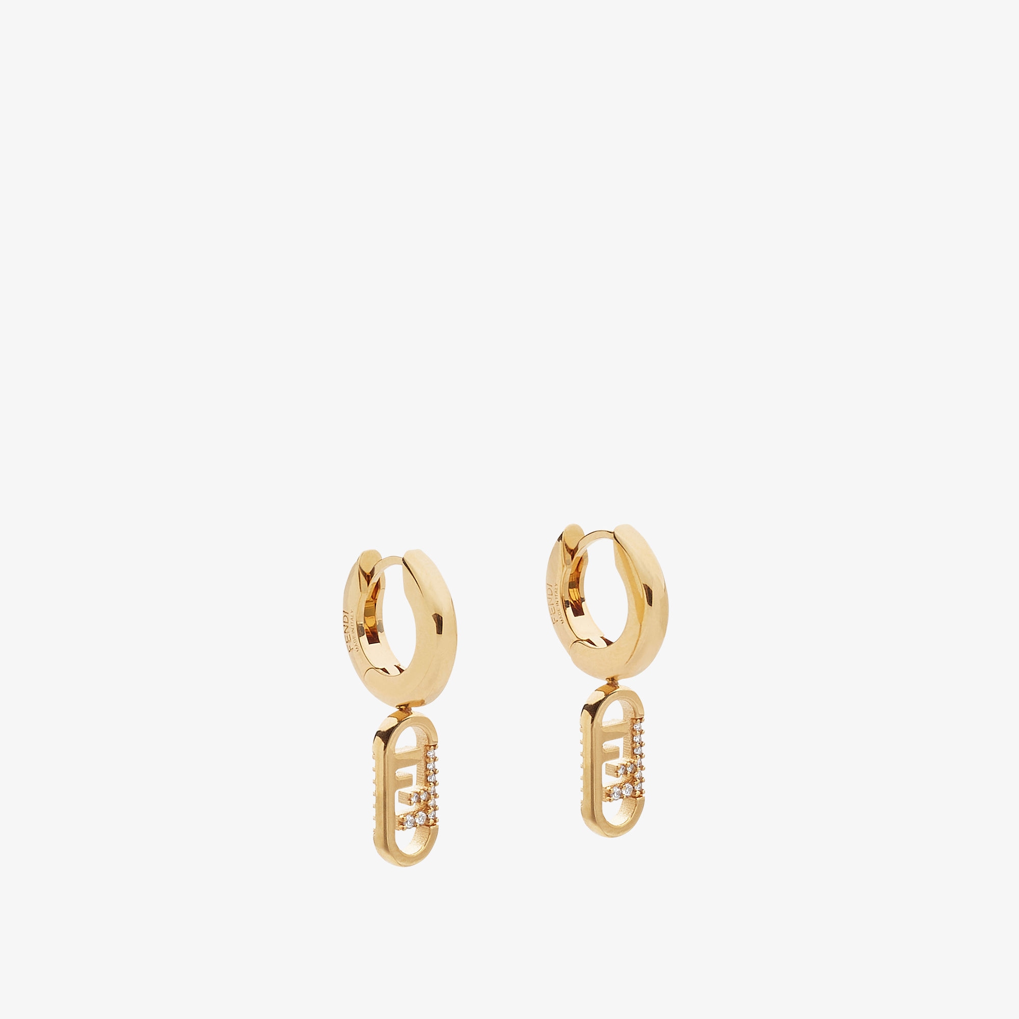 fendi hoop earrings