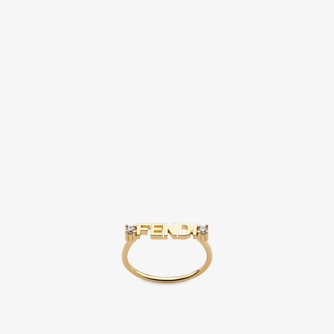 Signature Ring - Gold-colored ring | Fendi