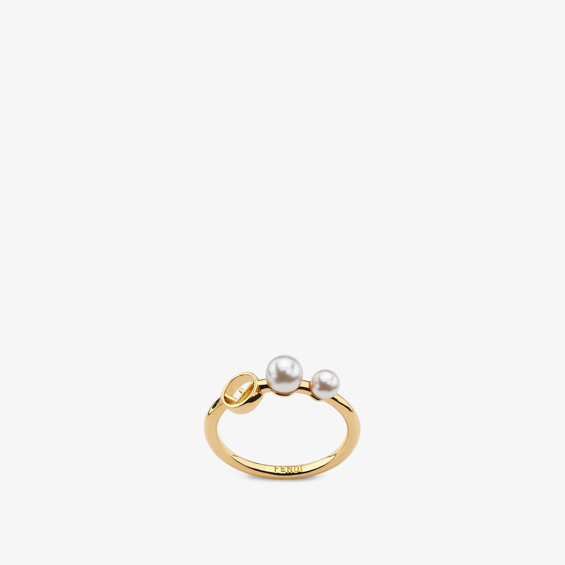 F Is Fendi Ring - Gold-coloured ring | Fendi