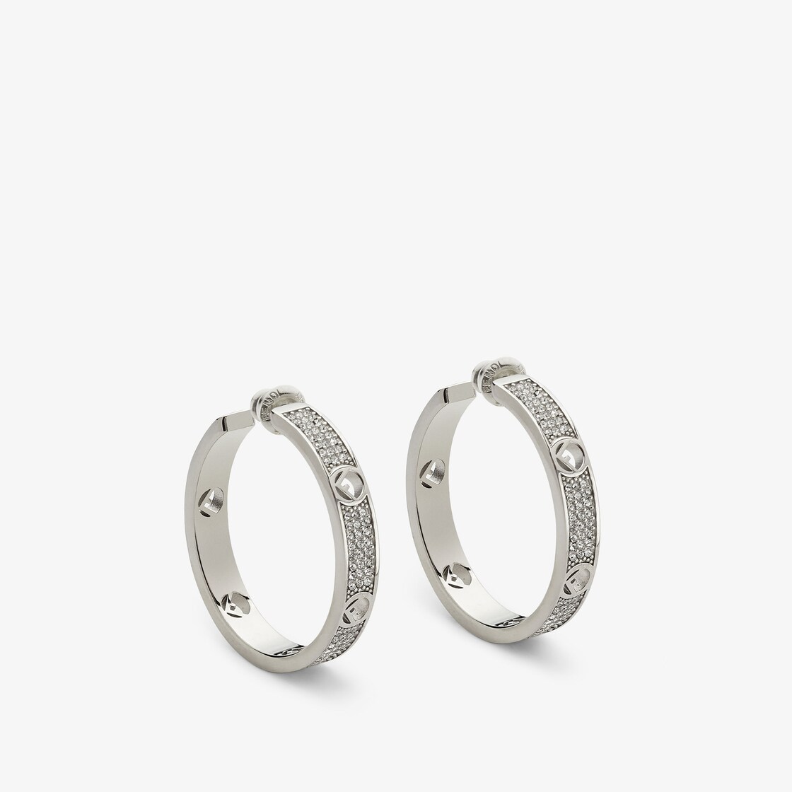 Fendi F is For Fendi Huggie Earrings