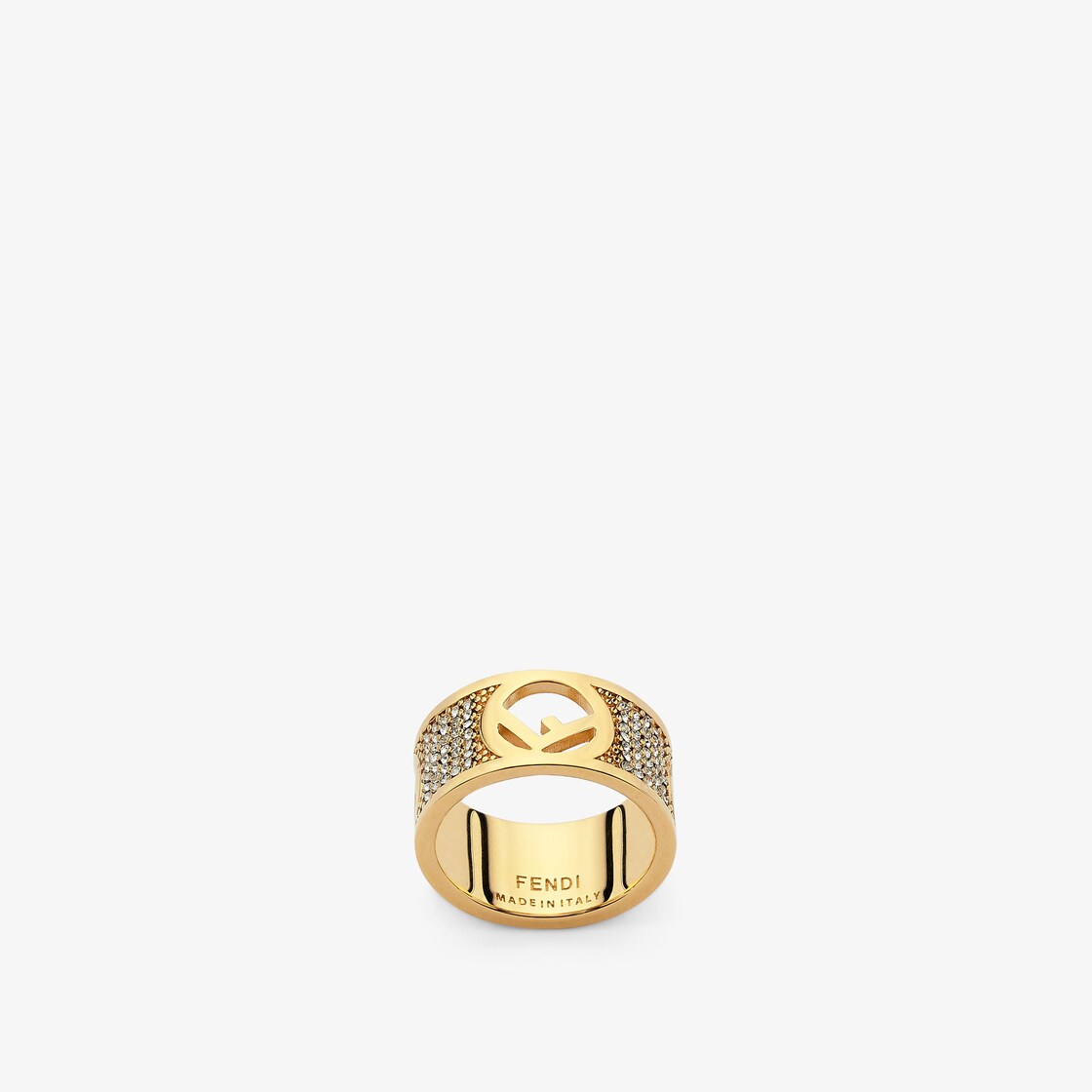 F Is Fendi Ring - Gold-colored ring | Fendi