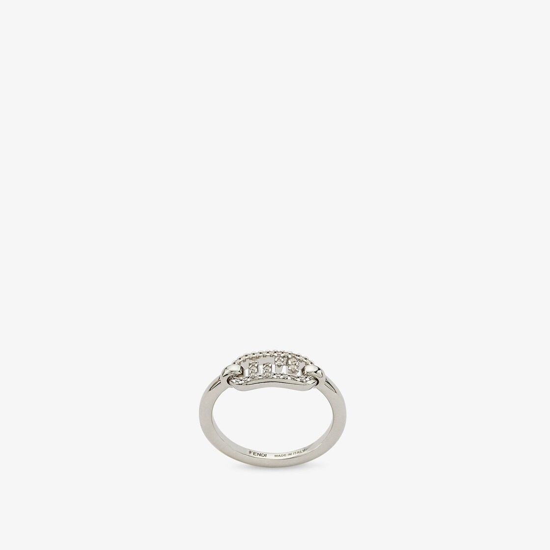 O Lock RingSilver coloured ring