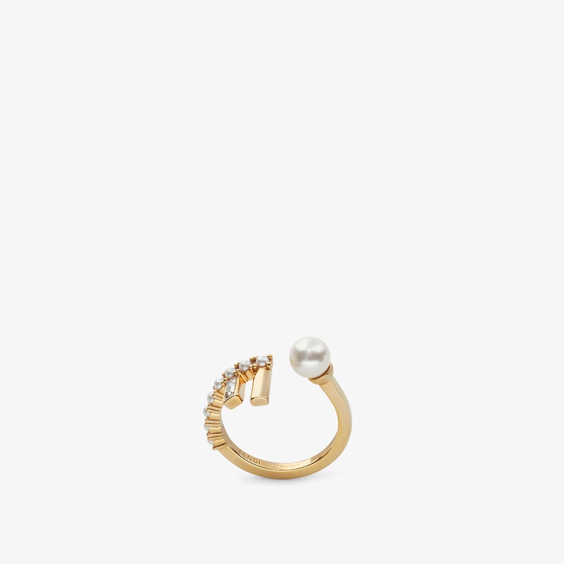 Fendi First Ring - Gold-colored ring | Fendi