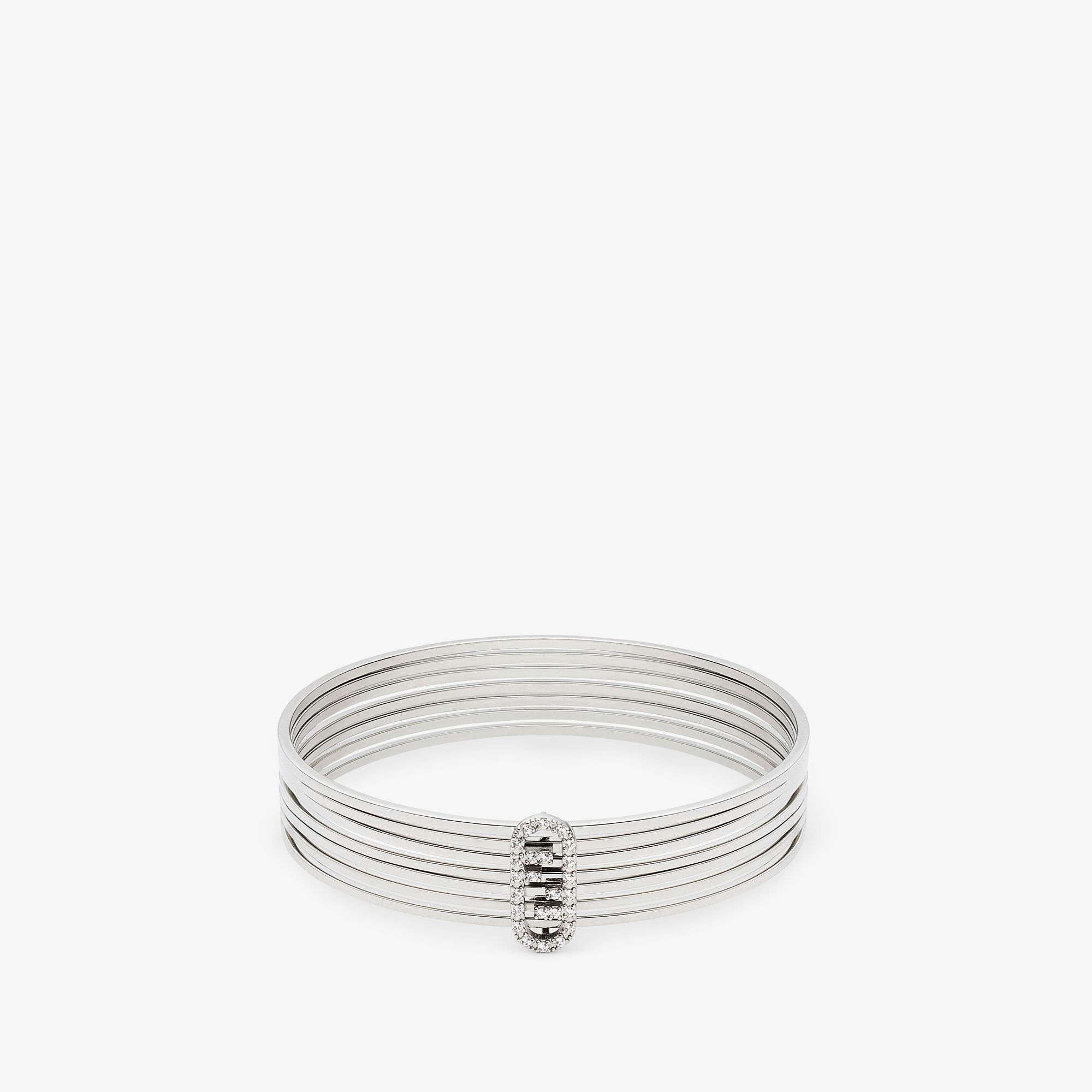 フェンディ オーロック ブレスレット シルバー仕上げ シルバー | Fendi