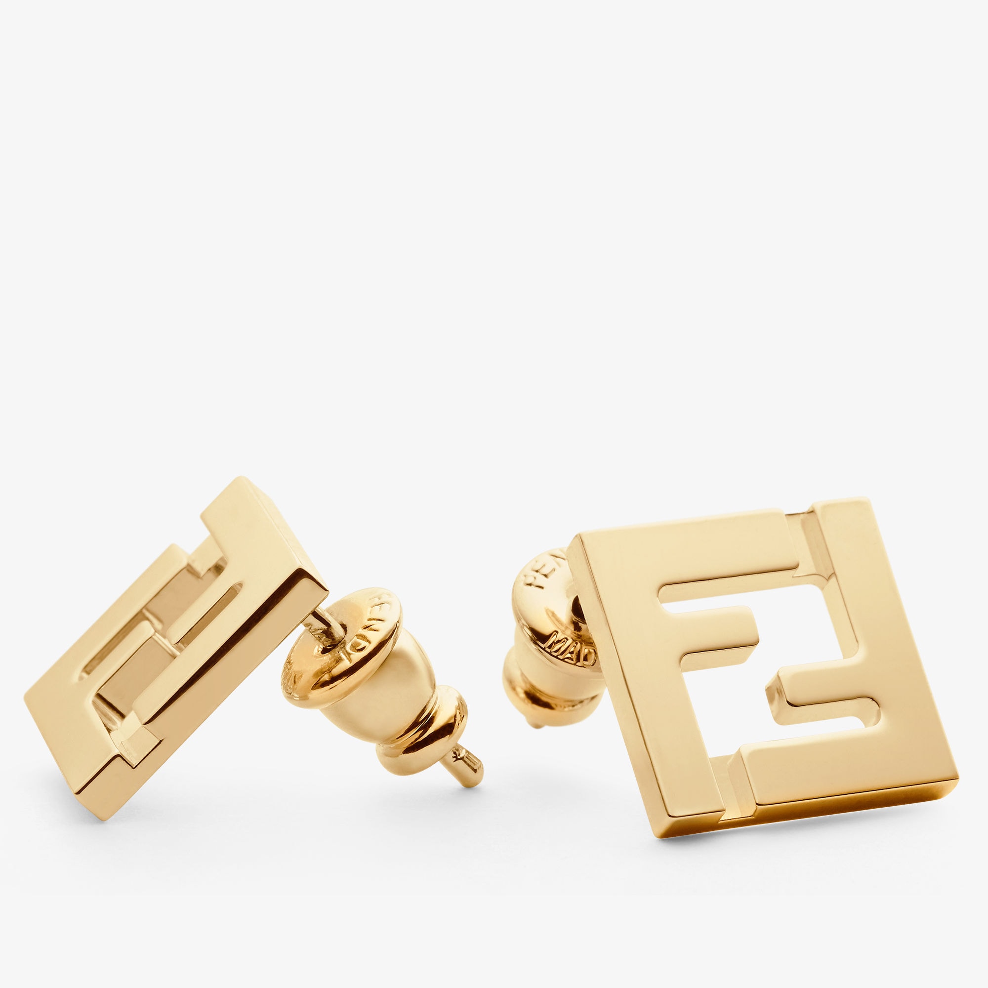 Forever Fendi earrings - Gold | FENDI US