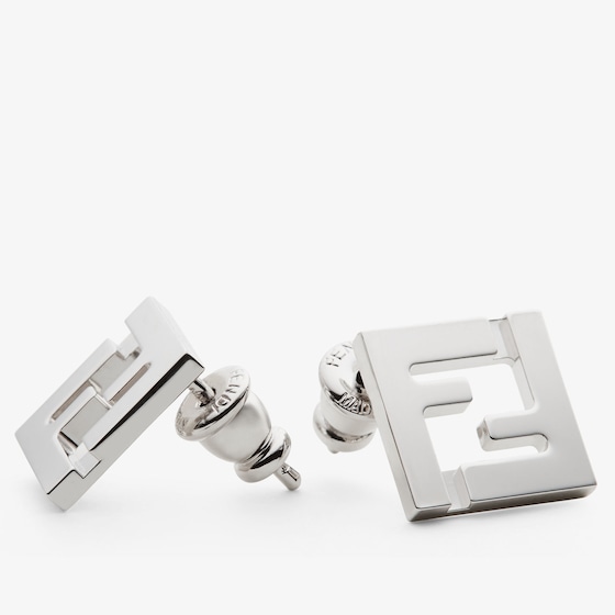 Fendi FF motif shaped stud earrings | Thumbnail 2