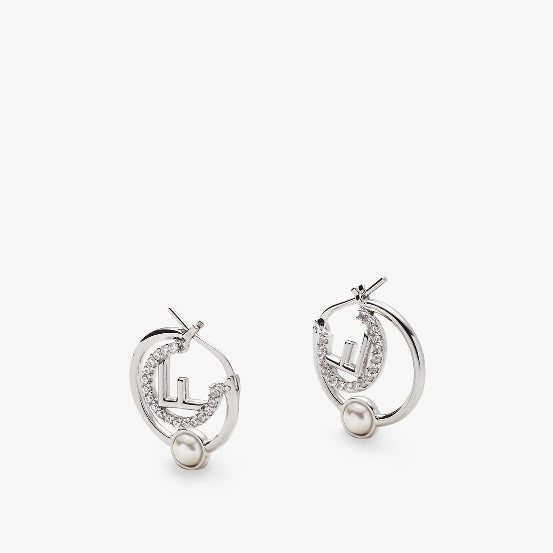 Fendi hoop deals earrings