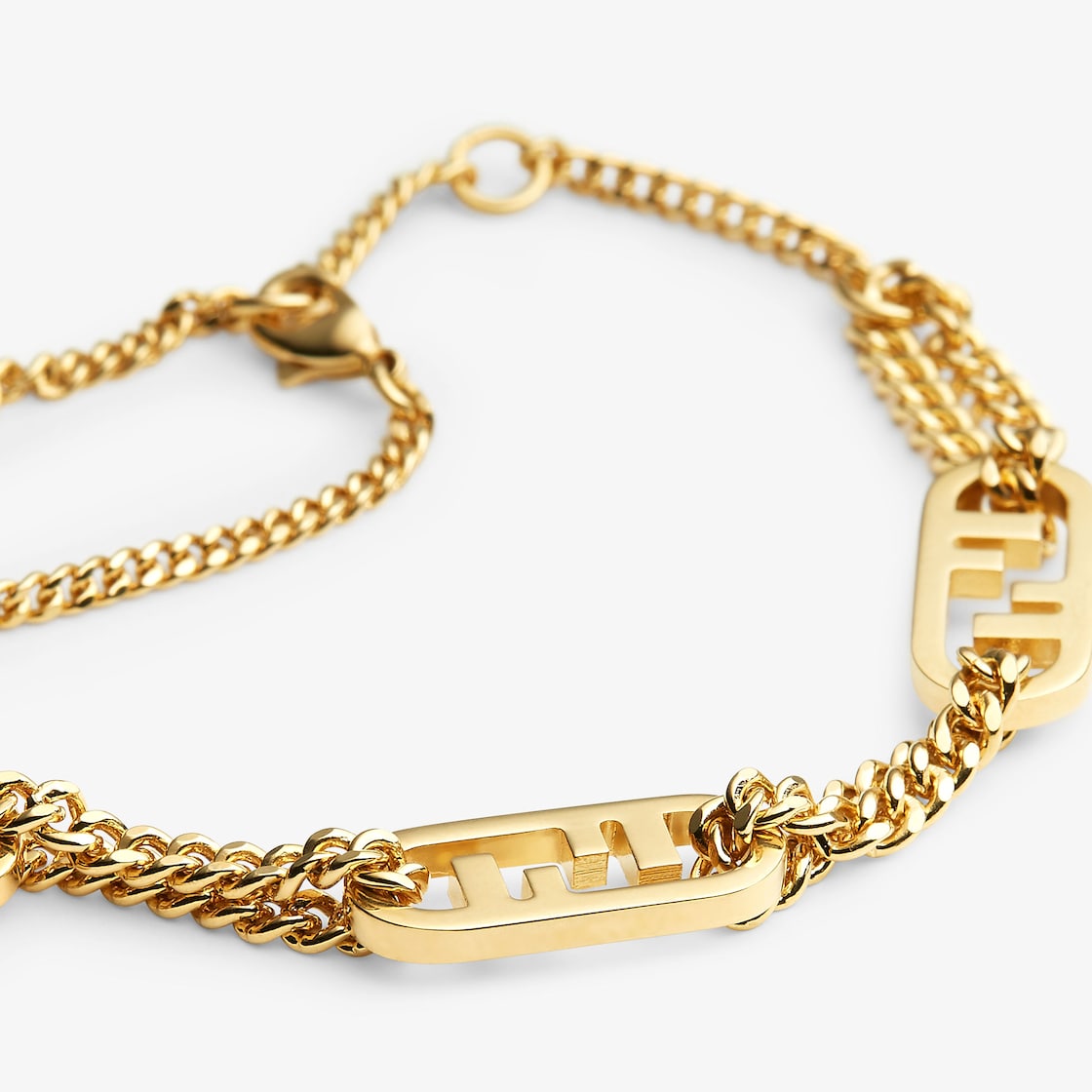 Fendi gold store bracelet price