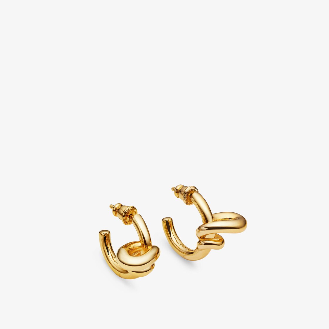 Fendi baguette deals small earrings