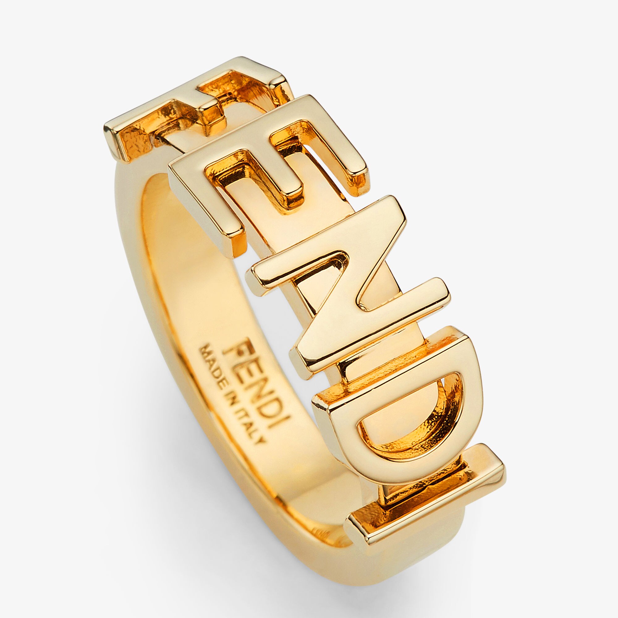 フェンディグラフィ リング ゴールド仕上げ ゴールド | Fendi