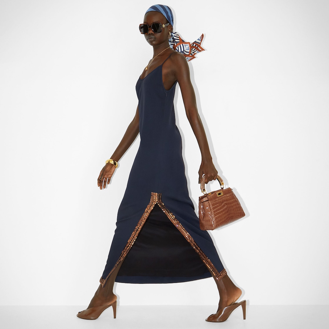 フェンディグラフィ ネックレス ゴールド仕上げ ゴールド | Fendi