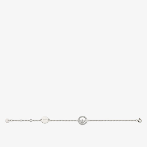 Fendi F Is  Bracelet In Silver