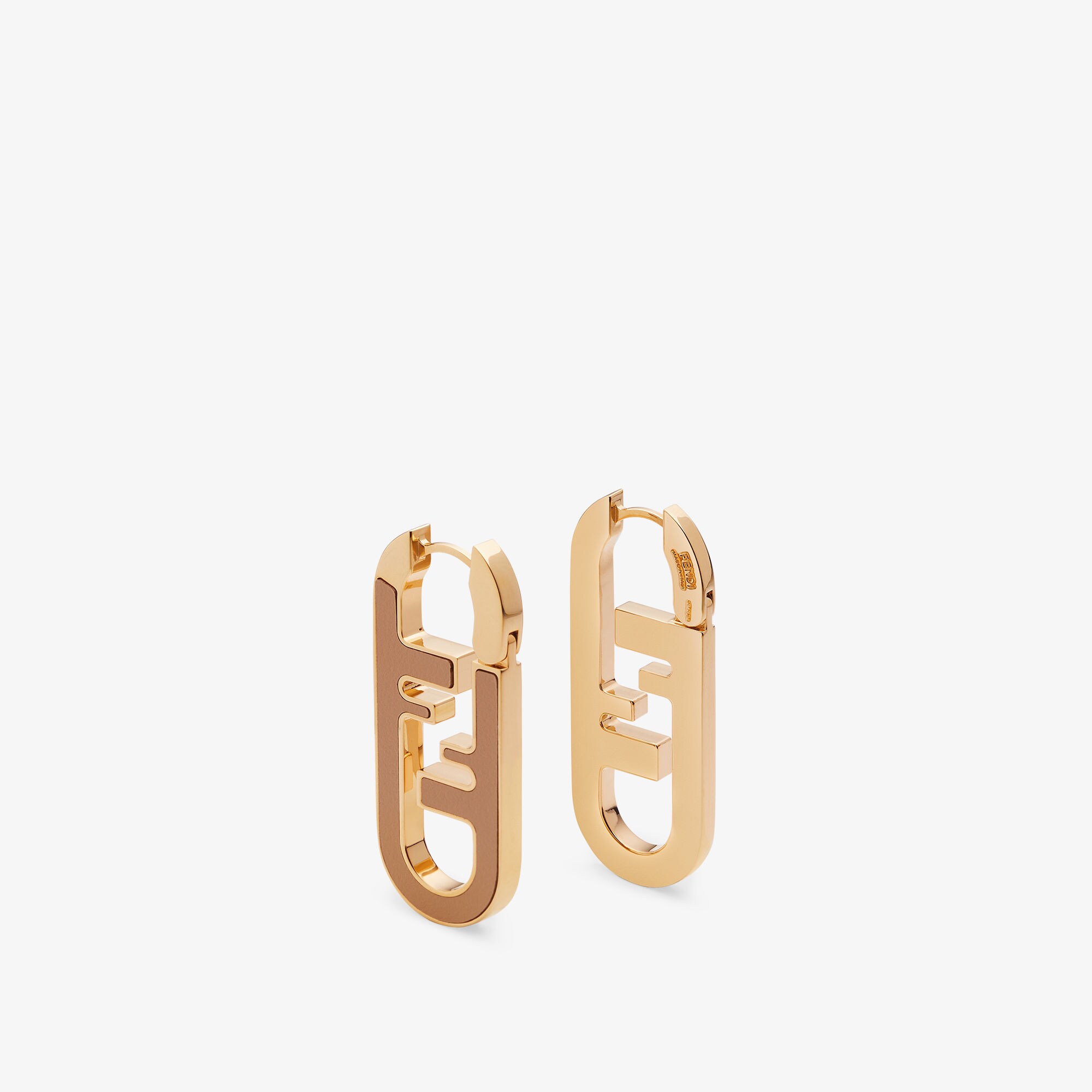 フェンディ オーロック ピアス ゴールド仕上げ ゴールド | Fendi フェンディ オーロック ピアス ゴールド仕上げ ゴールド | Fendi