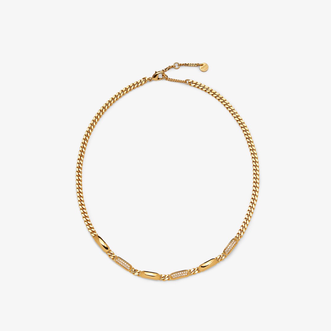 Fendi Filo necklace Gold finish Gold - Image 1/2