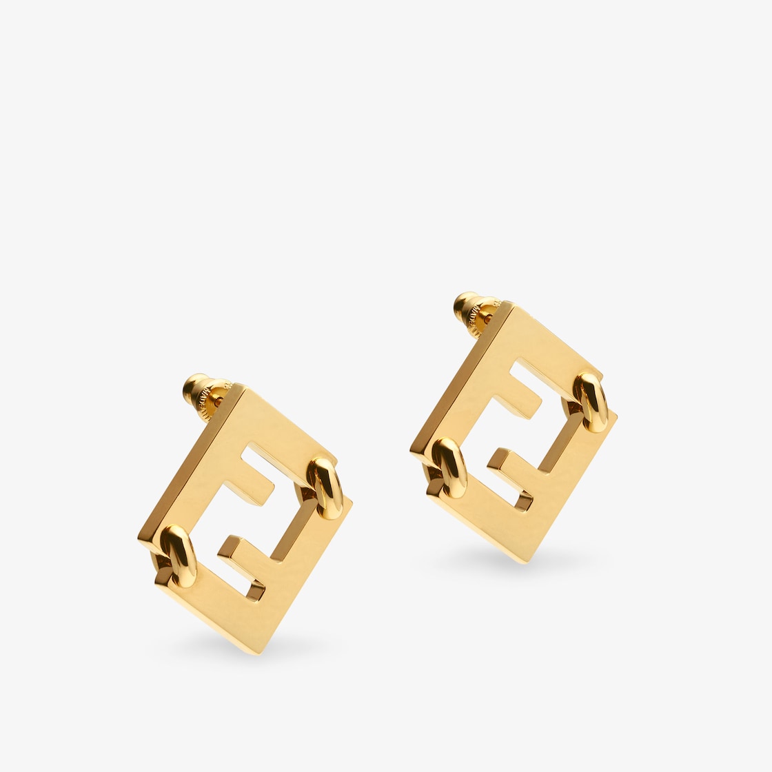 Forever Fendi earrings Gold finish Gold - Image 1/3