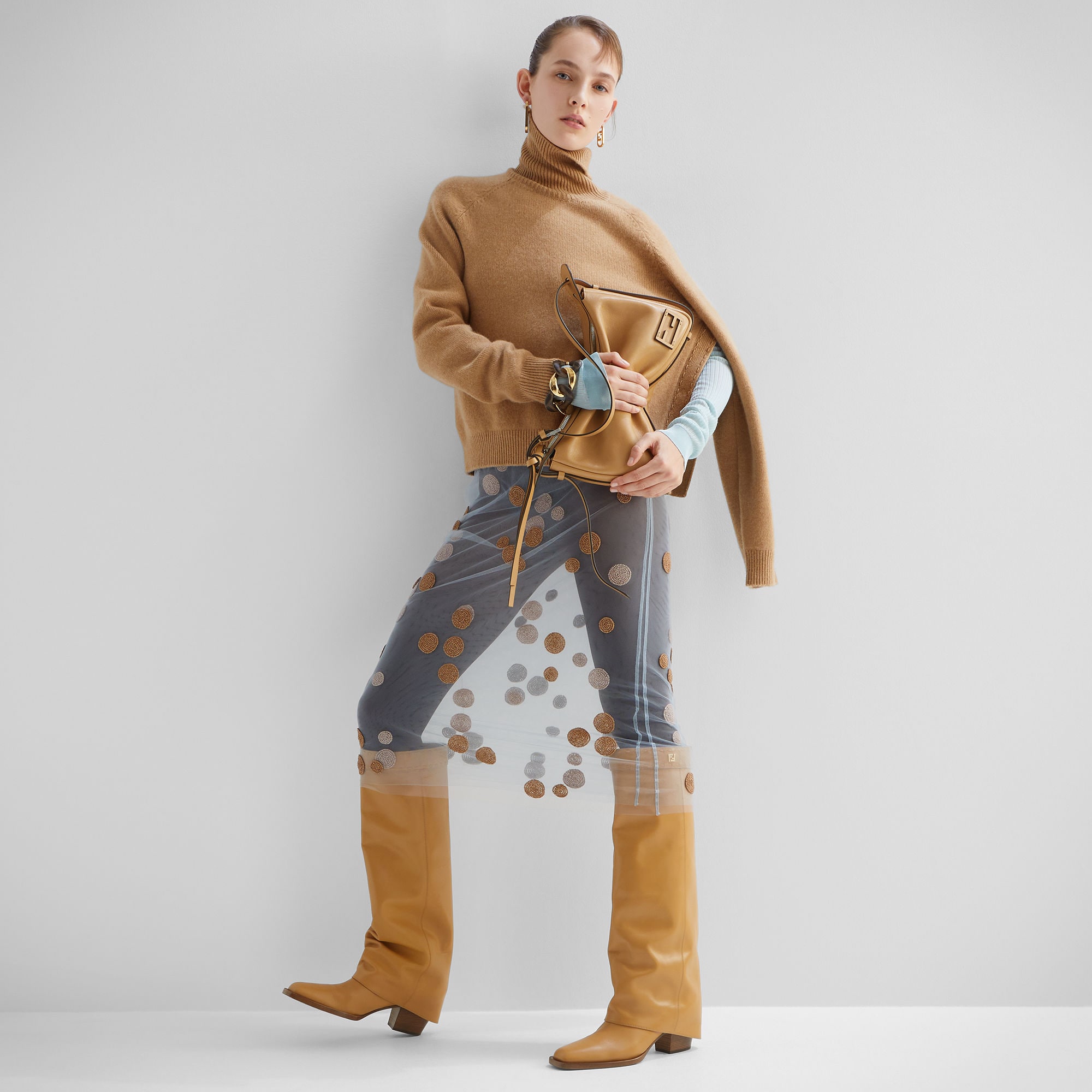 フェンディ フィーロ ブレスレット レザー ブラウン | Fendi フェンディ フィーロ ブレスレット レザー ブラウン | Fendi