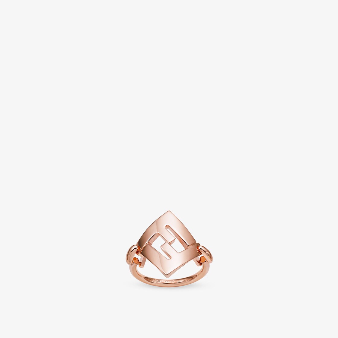 Forever Fendi ring Rose-gold finish Pink - Image 1/2