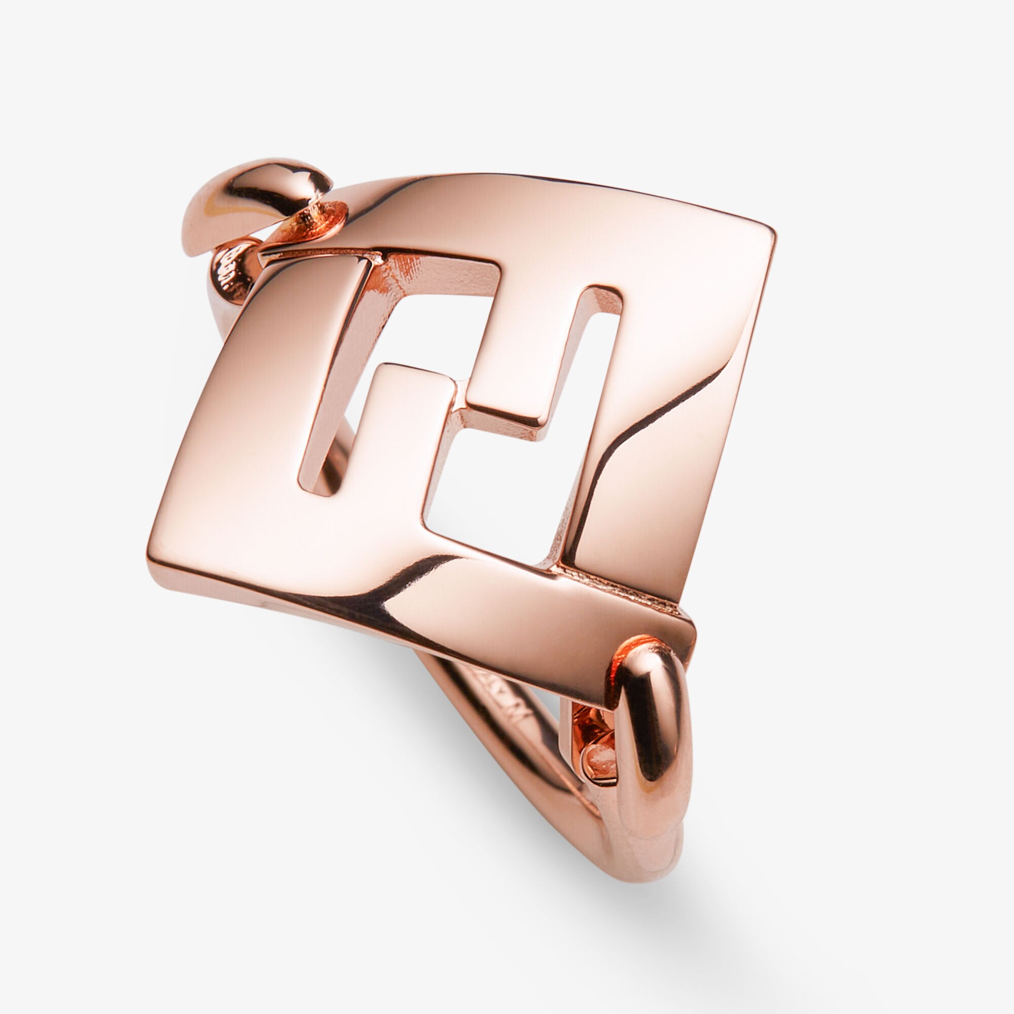 Forever Fendi ring Rose-gold finish Pink | Fendi Forever Fendi ring Rose-gold finish Pink | Fendi