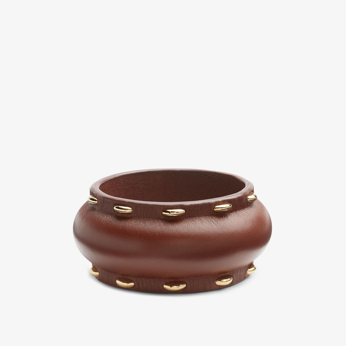 Fendi Filo bracelet Leather Brown - Image 1/4