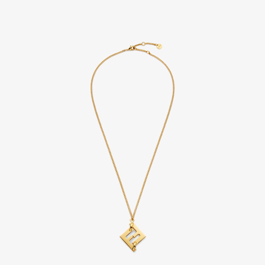 Forever Fendi necklace Gold finish Gold - Image 1/2