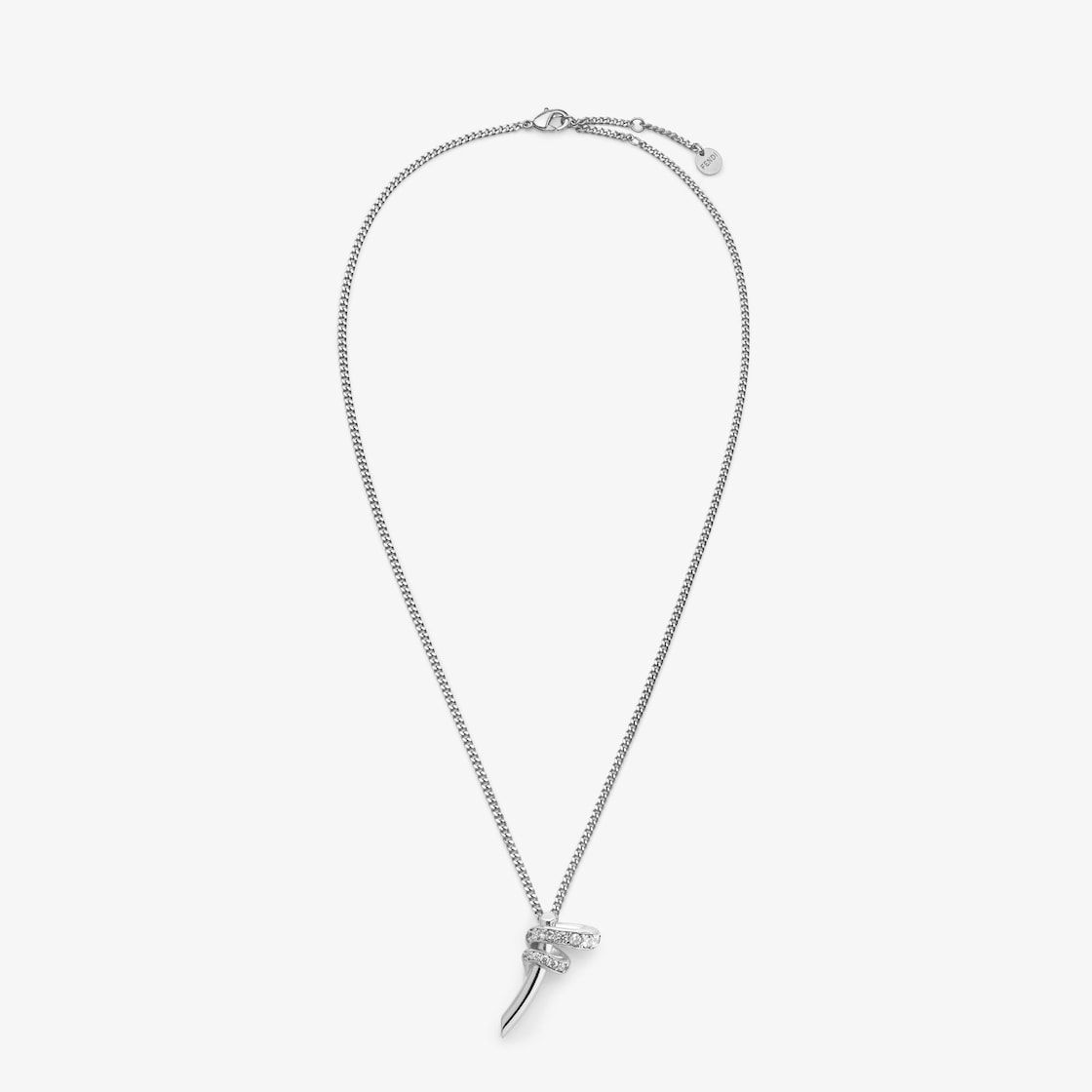 Fendi Filo necklace Silver finish Silver - Image 1/2