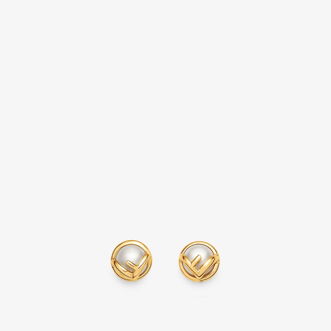 エフ イズ フェンディ ピアス ゴールド仕上げ ゴールド | Fendi エフ イズ フェンディ ピアス ゴールド仕上げ ゴールド | Fendi