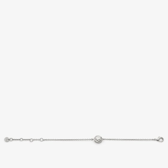 Fendi F Is  Bracelet In Silver