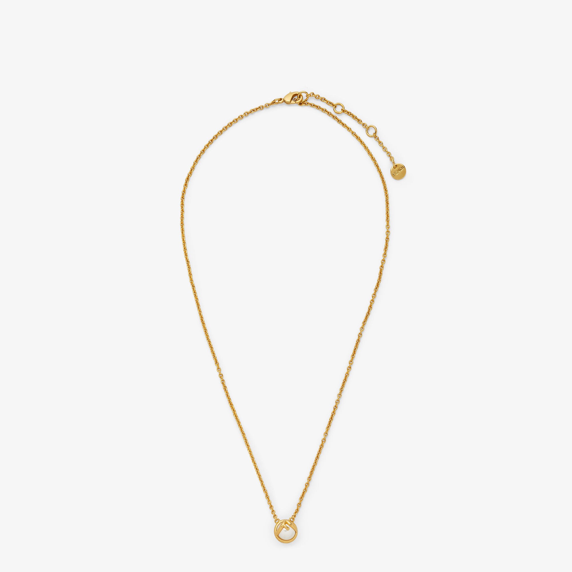 FENDI 【中古】フェンディ エフ イズ フェンディ ネックレス