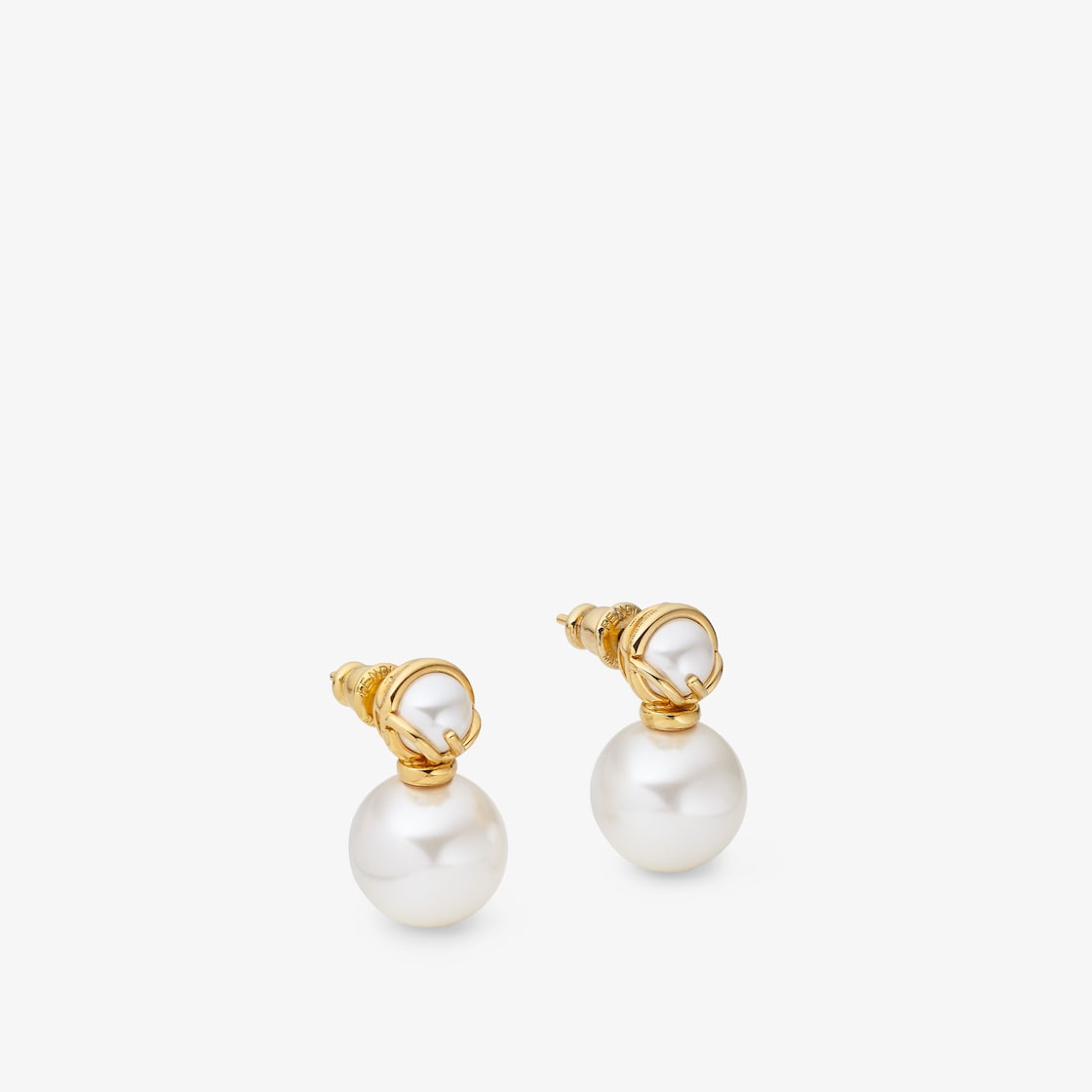 F is Fendi Earrings Gold finish Gold | Fendi F is Fendi Earrings Gold finish Gold | Fendi
