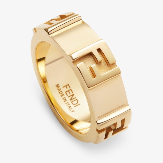 Fendi Band ring with embossed FF motif | Thumbnail 2