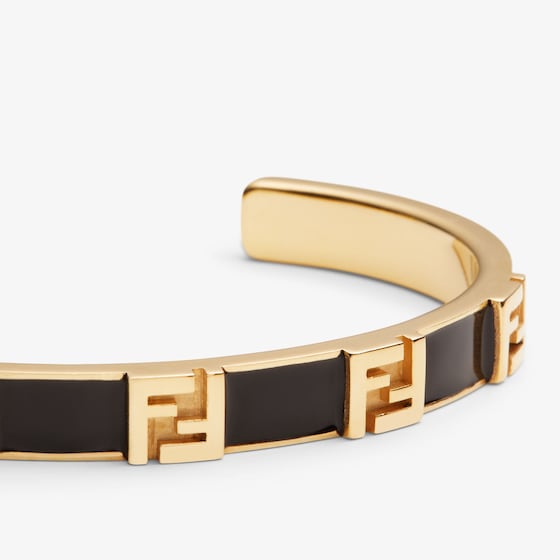 Fendi Rigid bracelet with embossed FF motif | Thumbnail 2