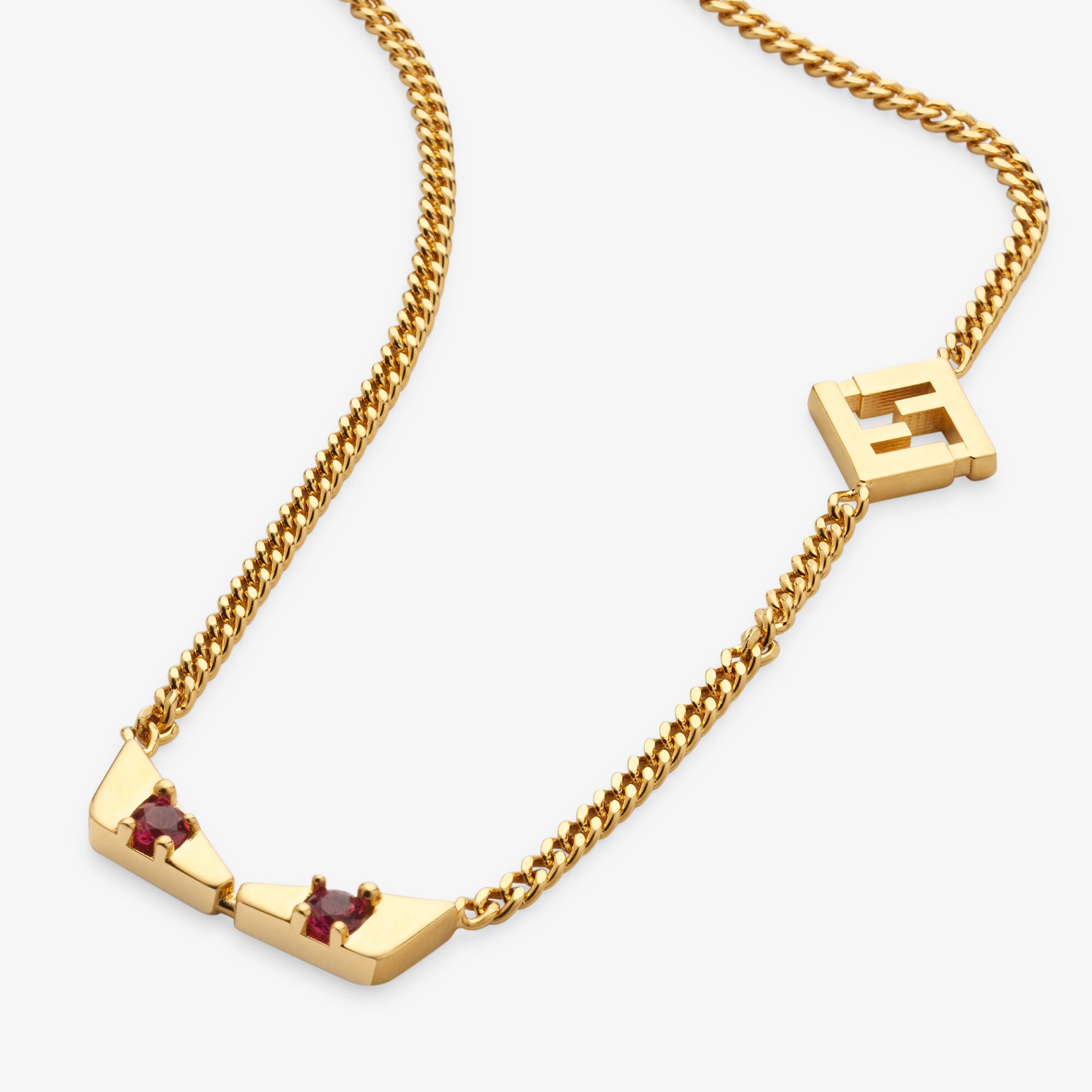 FENDI ◇フェンディ FFロゴ ネックレス (FENDI/ネックレス