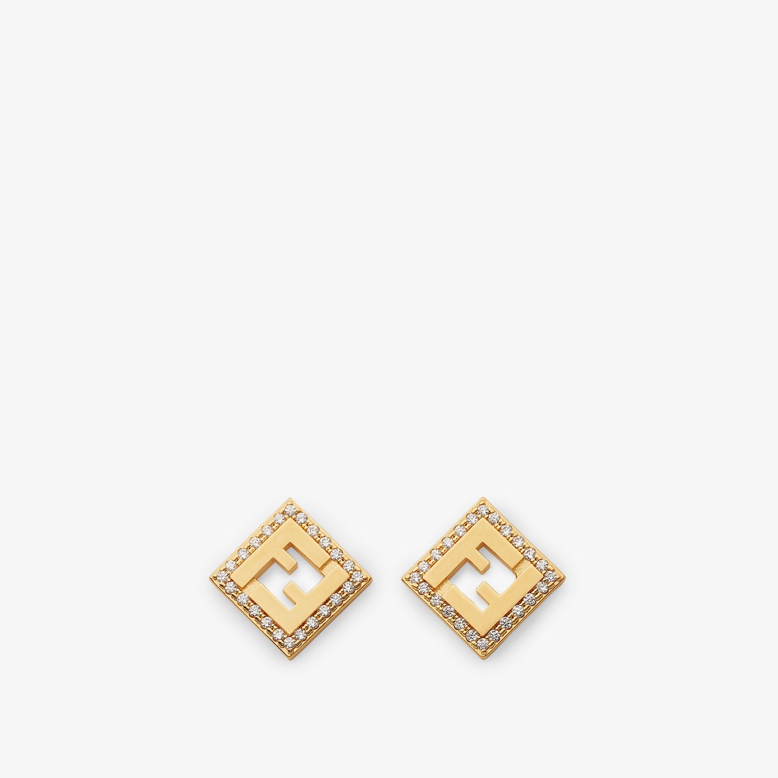 フォーエバー フェンディ ピアス ゴールドカラー仕上げ ゴールド フォーエバー フェンディ ピアス ゴールドカラー仕上げ ゴールド