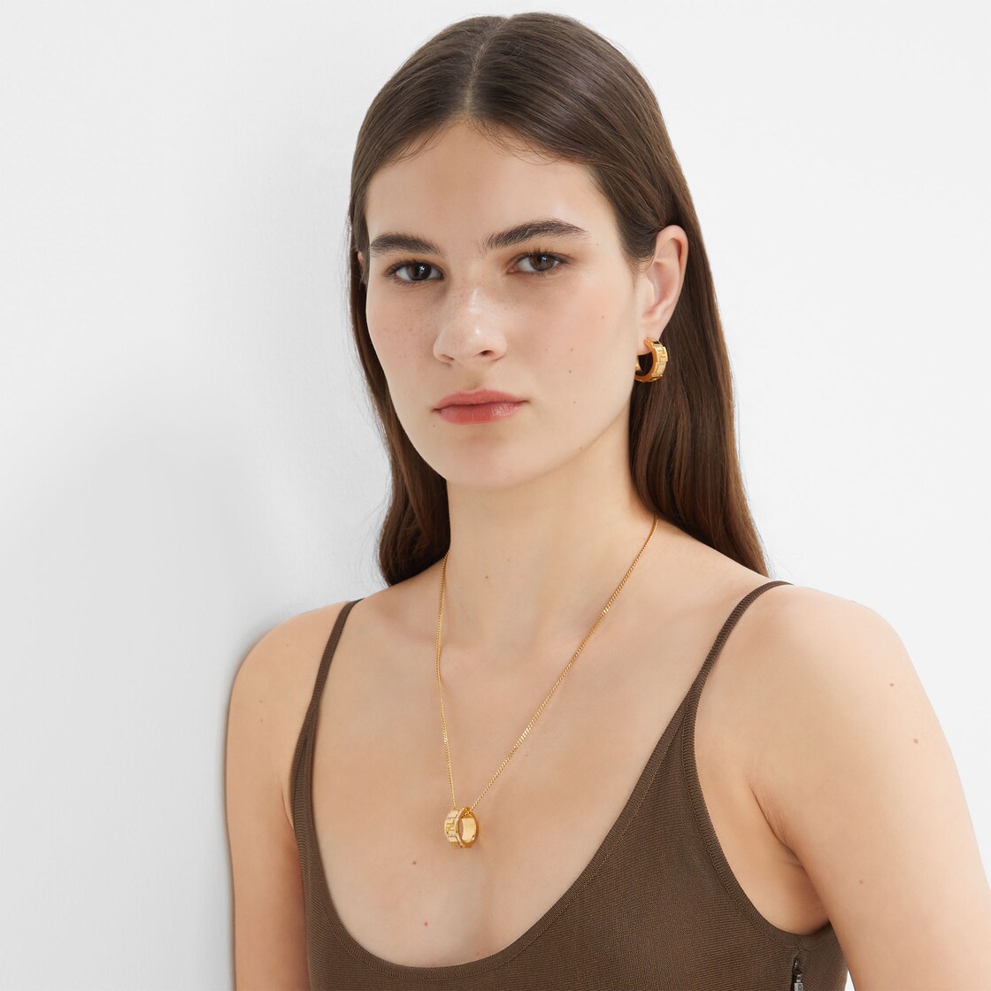 Forever Fendi necklace Golden finish Gold - Image 4/4