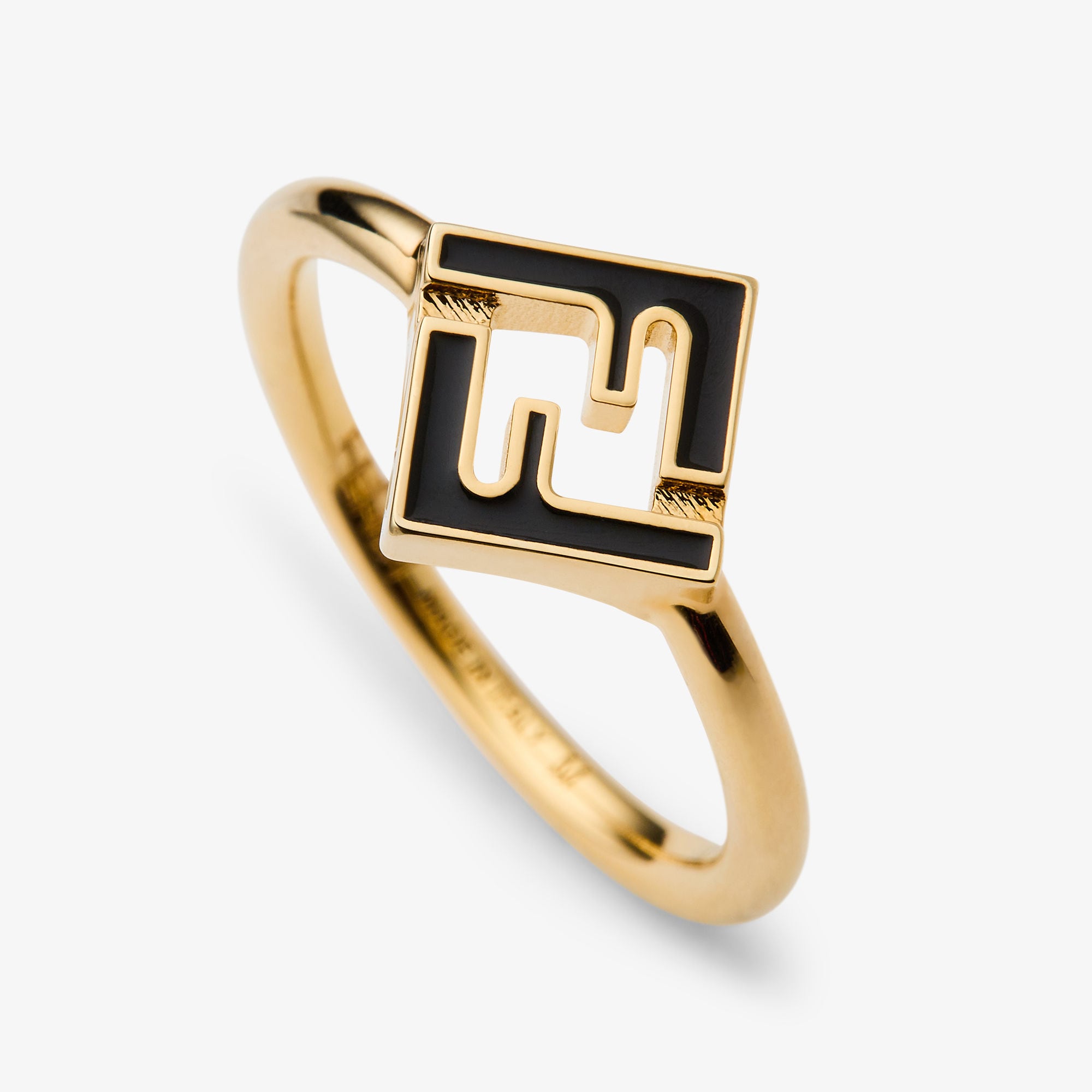 FENDI　フェンディ　リング　フォーエバー　ゴールド　FFロゴ FENDI】フェンディ フォーエバー リング FFモチーフ (FENDI/指輪
