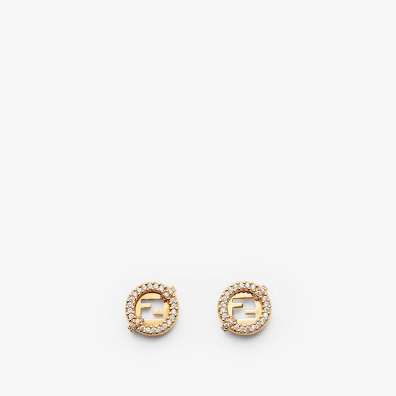 Fendi Stud earrings with new EverRound logo