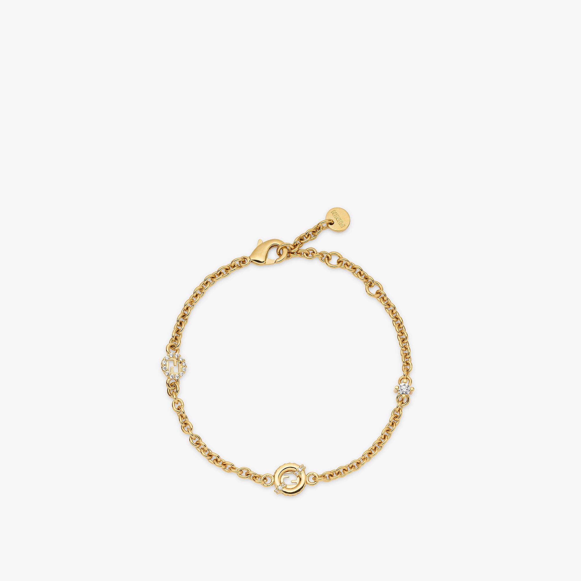 エバーラウンド フェンディ ブレスレット ゴールド仕上げ ゴールド | Fendi