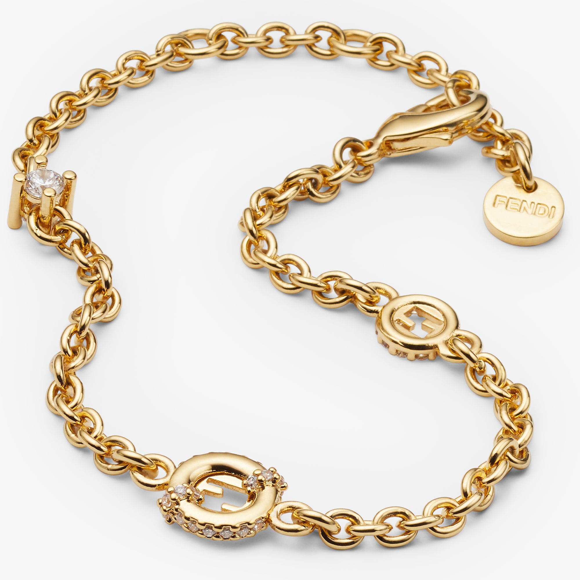 エバーラウンド フェンディ ブレスレット ゴールド仕上げ ゴールド | Fendi