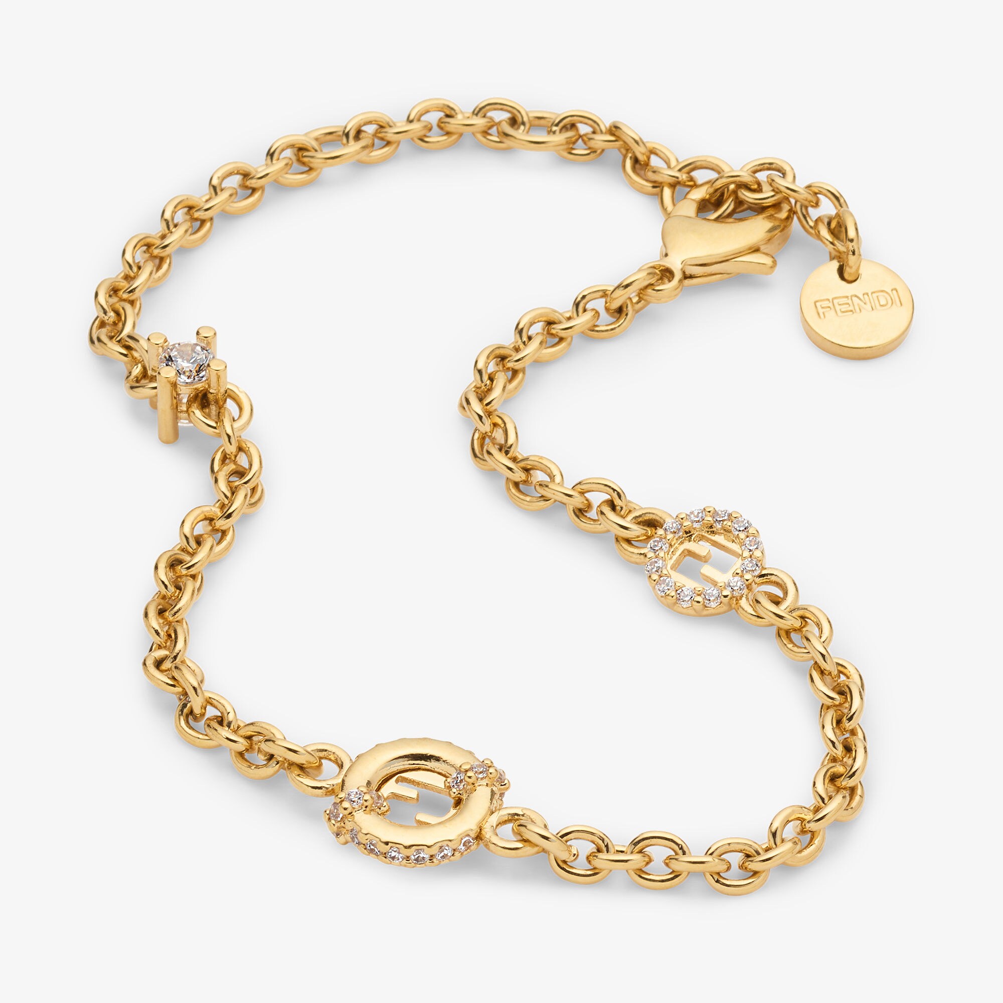 エバーラウンド フェンディ ブレスレット ゴールド仕上げ ゴールド | Fendi