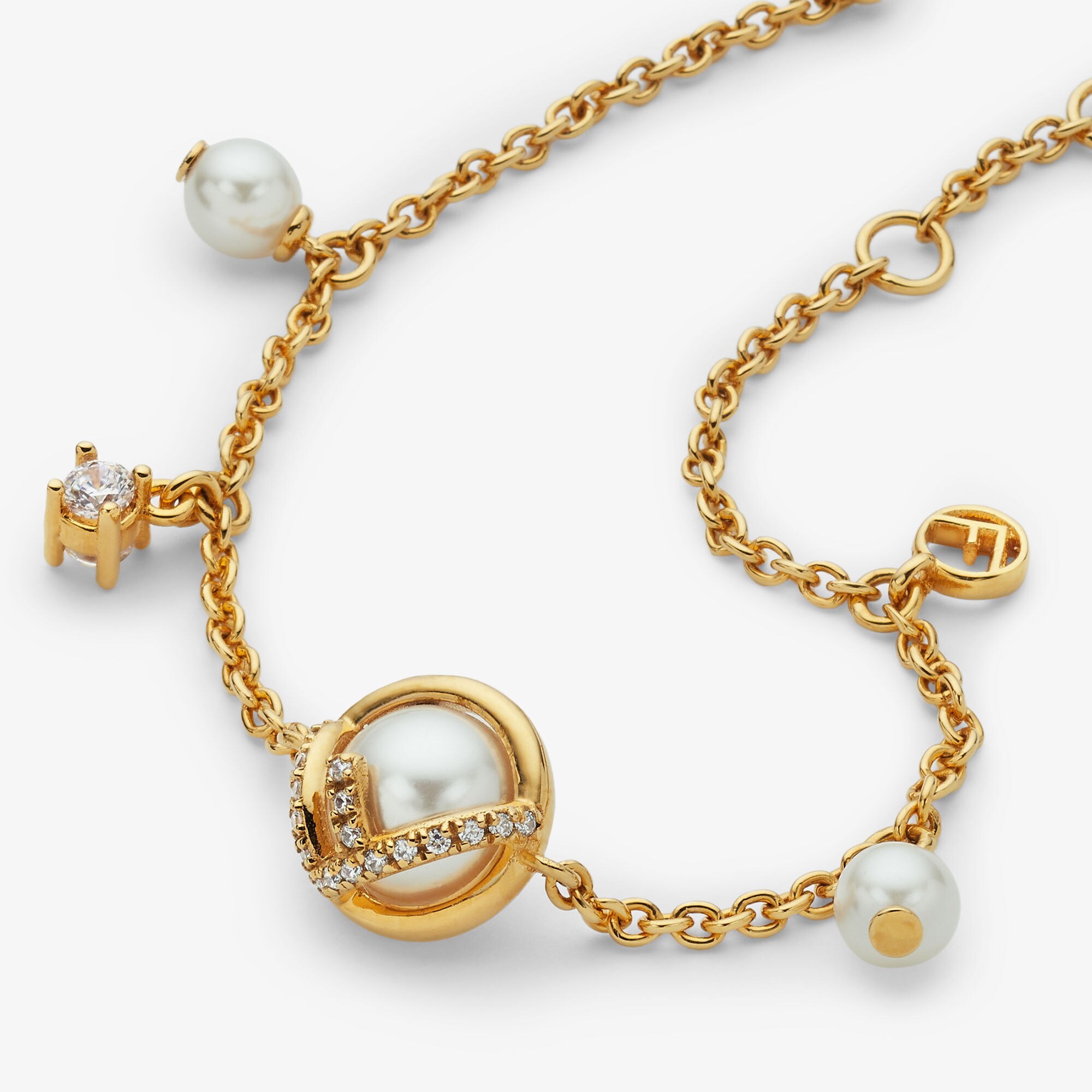 エフ イズ フェンディ ブレスレット ゴールド仕上げ ゴールド | Fendi