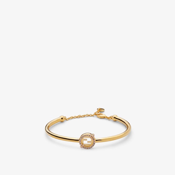 Fendi Everround  Bracelet In Gold