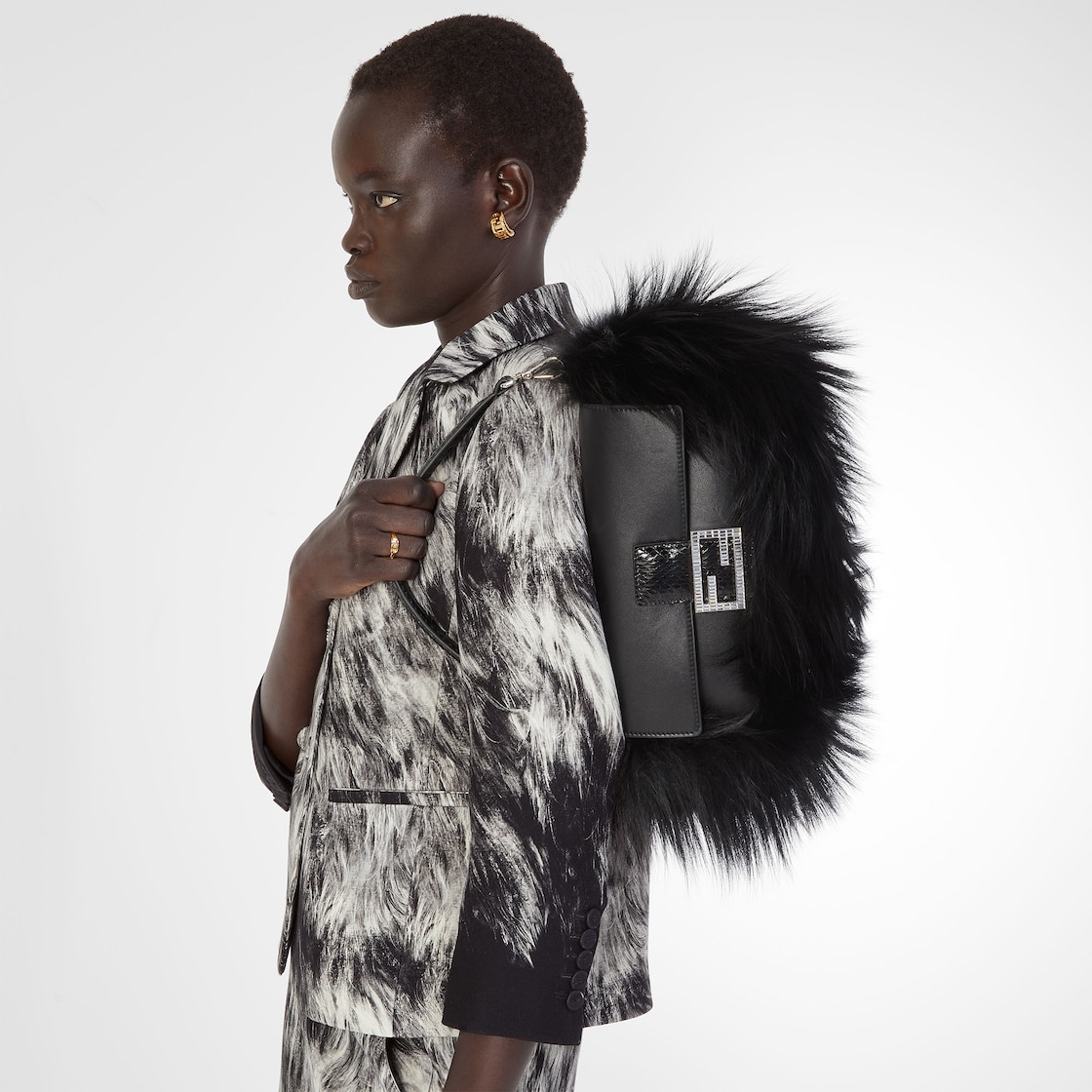 Ohrringe Fendi O'Lock