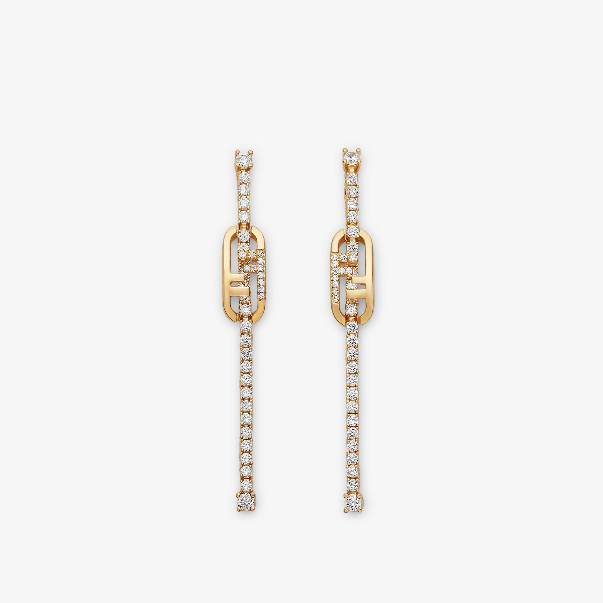 フェンディ オーロック ピアス ゴールド仕上げ ゴールド | Fendi